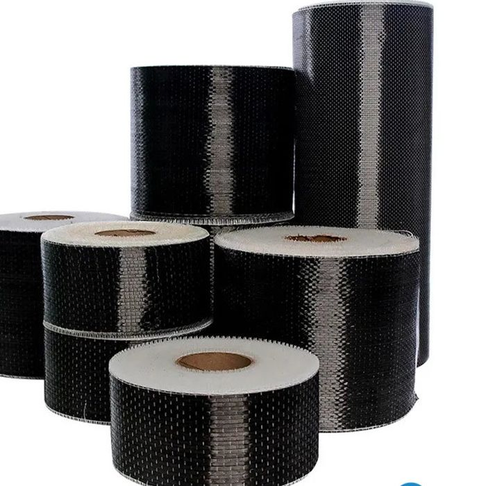 200GSM Unidirectional Carbon Fiber Fabric Reinforced Concrete for Building Reinforcement