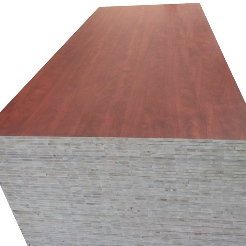 Hot Sale 17mm 18mm Wood Grain Melamine Blockboard From Linyi Factory