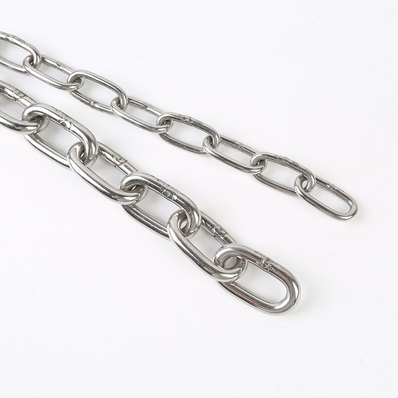 Long Link Chain Stainless Steel with Conveyor Fire Resistant Hardware