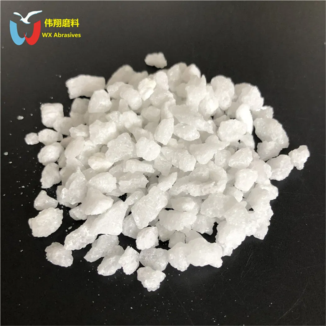 White Fused Alumina Oxide 0.2-1mm 1-3mm for Refractory 99.9% Aluminium