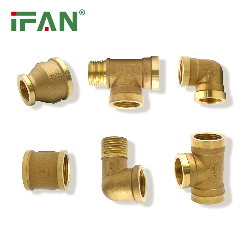 Ifan Best Quality 1/2"-2" Yellow Bushing Brass Fitting