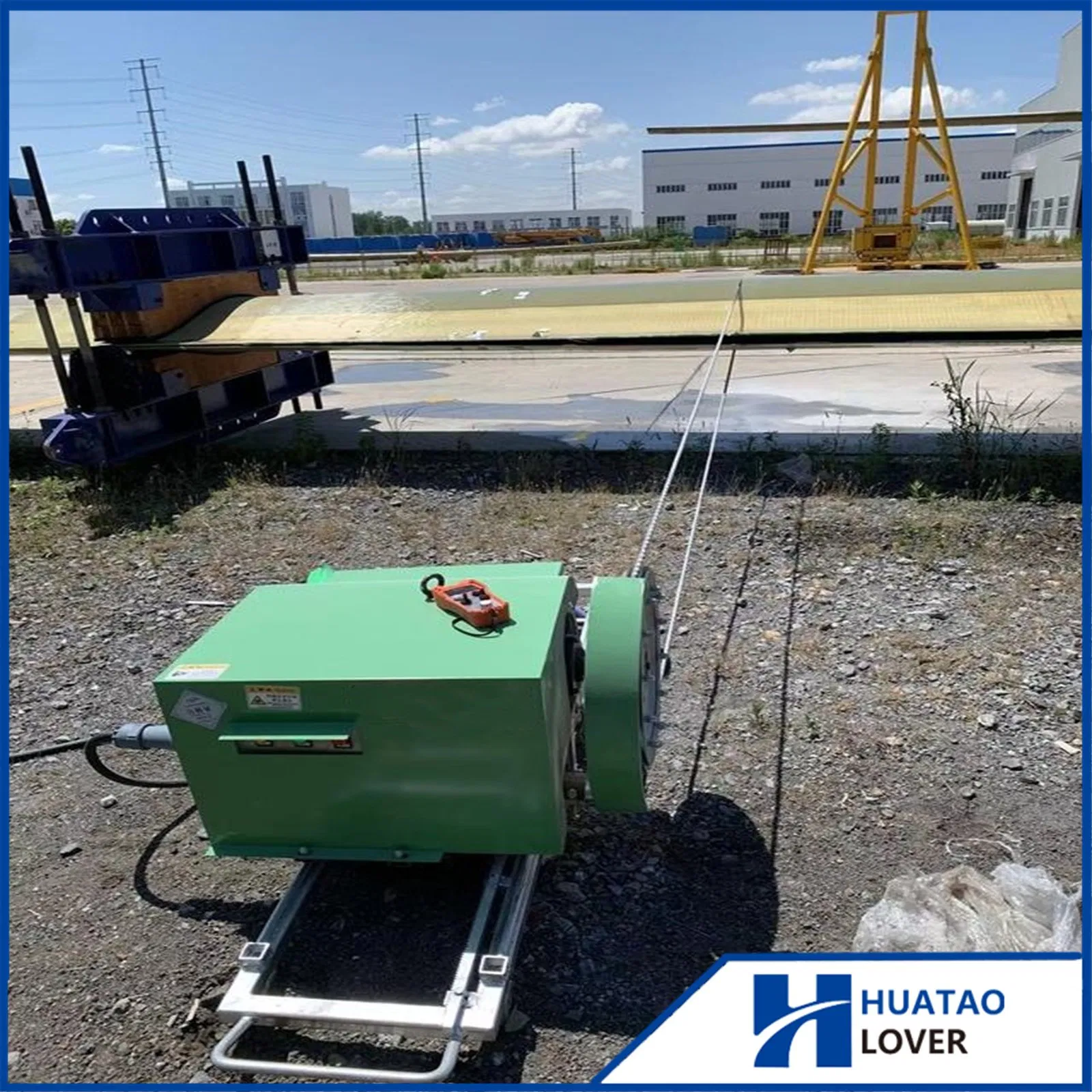 75kw High Power Diamond Wire Saw Cutting Machine