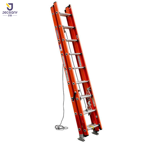 2 Section Industrial Step Extension Ladder Folding Ladder