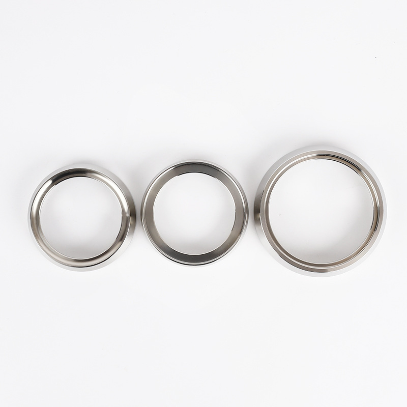 Espresso Dosing Funnel Tools Silver 51/54/58mm Intelligent Coffee Dosing Ring Aluminum1121
