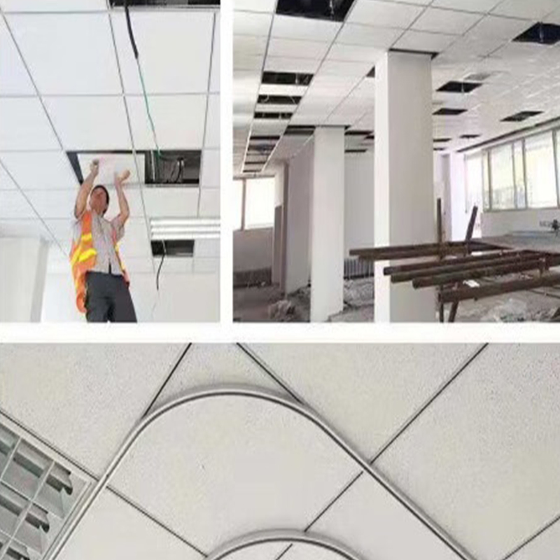 Nursing Home Antibacterial Fireproof Acoustic Eco-Friendly Special Board Mineral Fiber Ceiling Tile