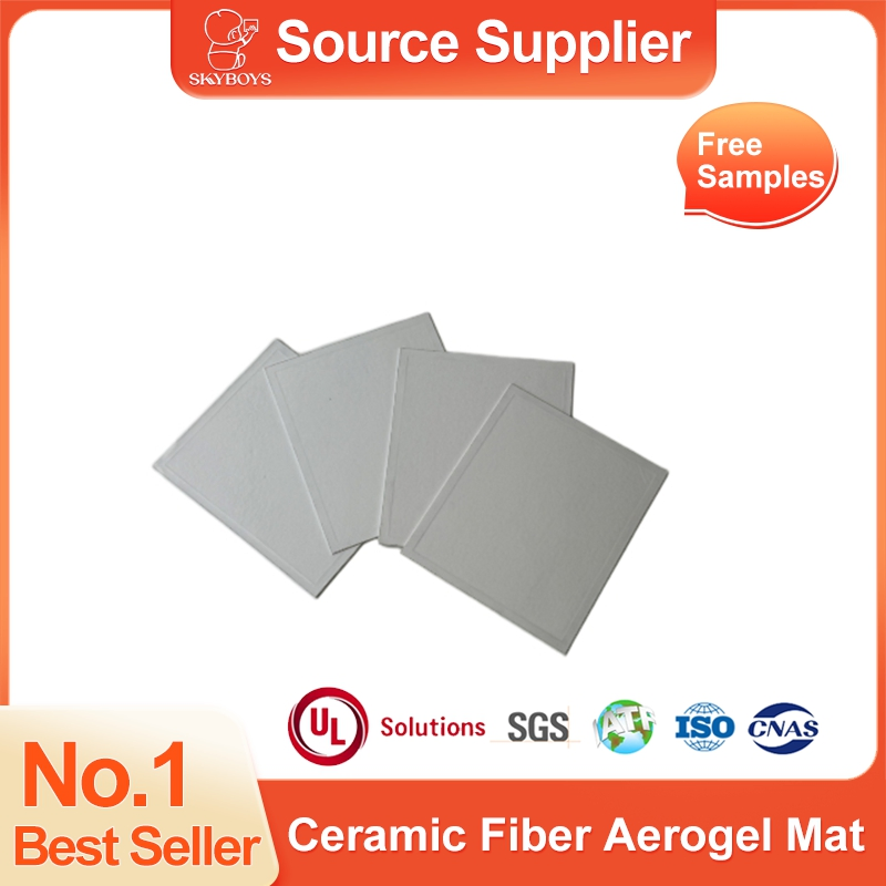 Ceramic Fiber Aerogel Mat for Smartphones Battery Packs IGBT Modules RF Boards