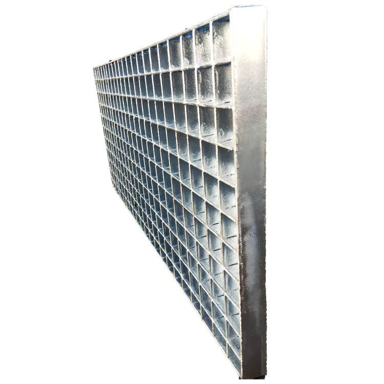 Building Materials Ms Galvanized Metal Steel Bar Grating with Fixing Clips for Municipal Projects