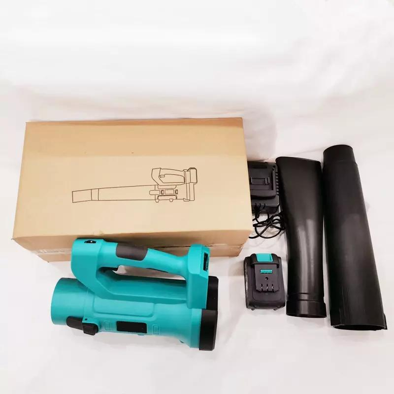 21V Portable Hand Held Power Industrial Small Vehicle Mounted Soot Blower Cordless Battery Electric Mini Leaf Blower Garden