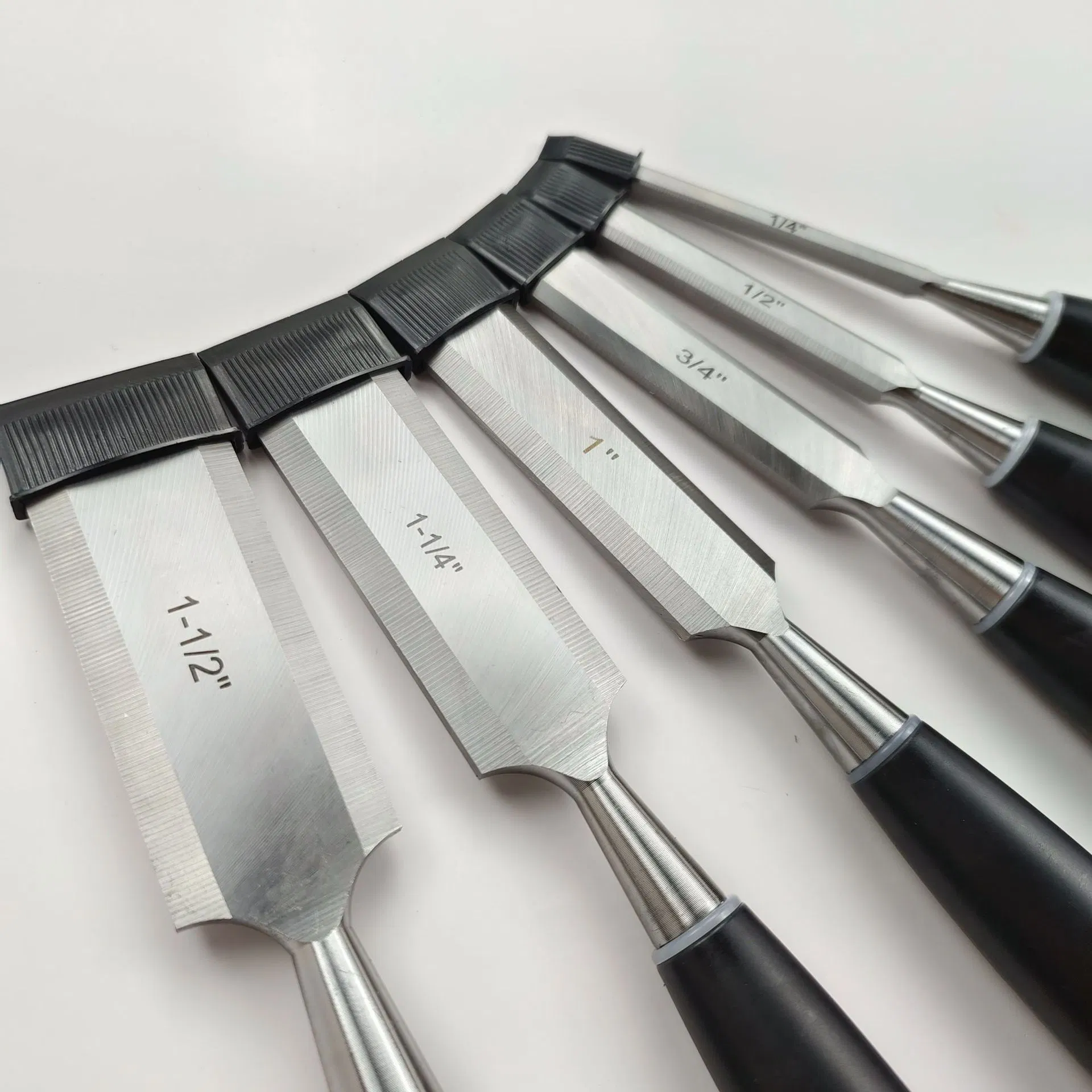 6-Piece Cr-V Steel Wood Chisel Set Wood Carving Chisels