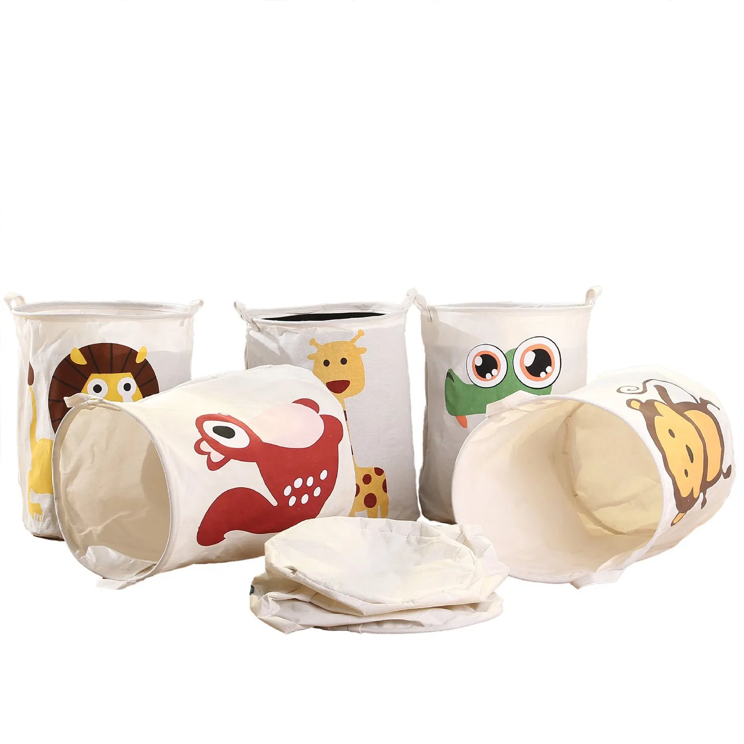 Laundry Basket Toys Fabric Clothes Toy Storage Basket Miscellaneous Storage Box