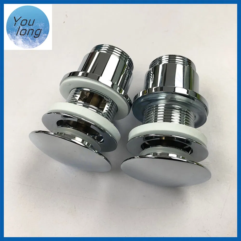 Сифон для раковины с переливом, хром, латунь