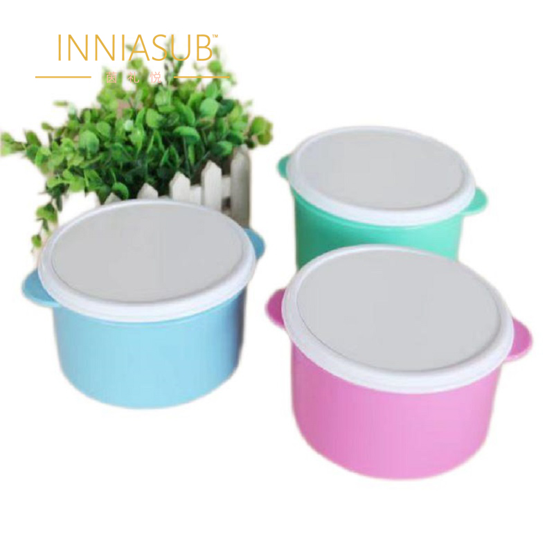 Plastic Lunch Food Box Container 2compartment Large Bento Lunch Box