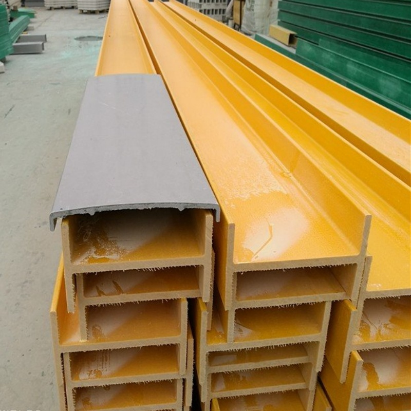 Outstanding Fiberglass Item with Premium Design FRP I-Beam Pultruded Profiles