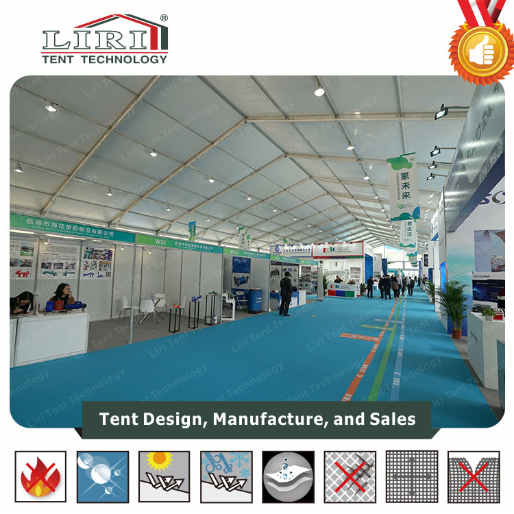 Large Aluminum Frame 40X60m Exhibition Tent Design for Sale