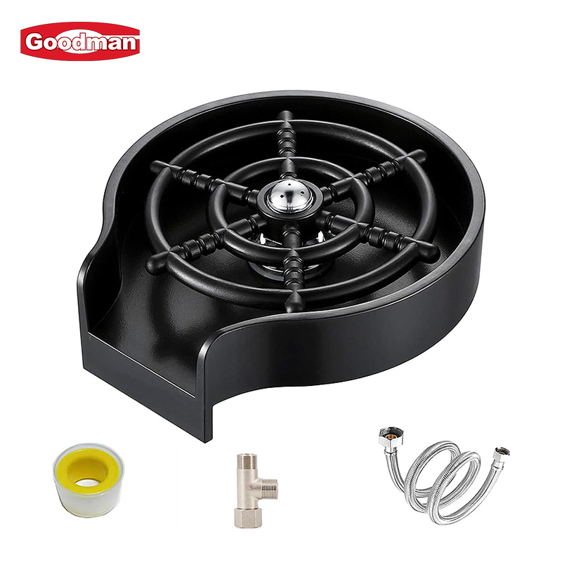 Automatic Glass Washer Glass Rinser Bar Tools Cup Cleaner for Sink Plastic Cup Washer