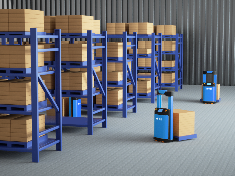 Customizable Stacker Truck Agv for High Level Cargo Handling, 100kg-2000kg