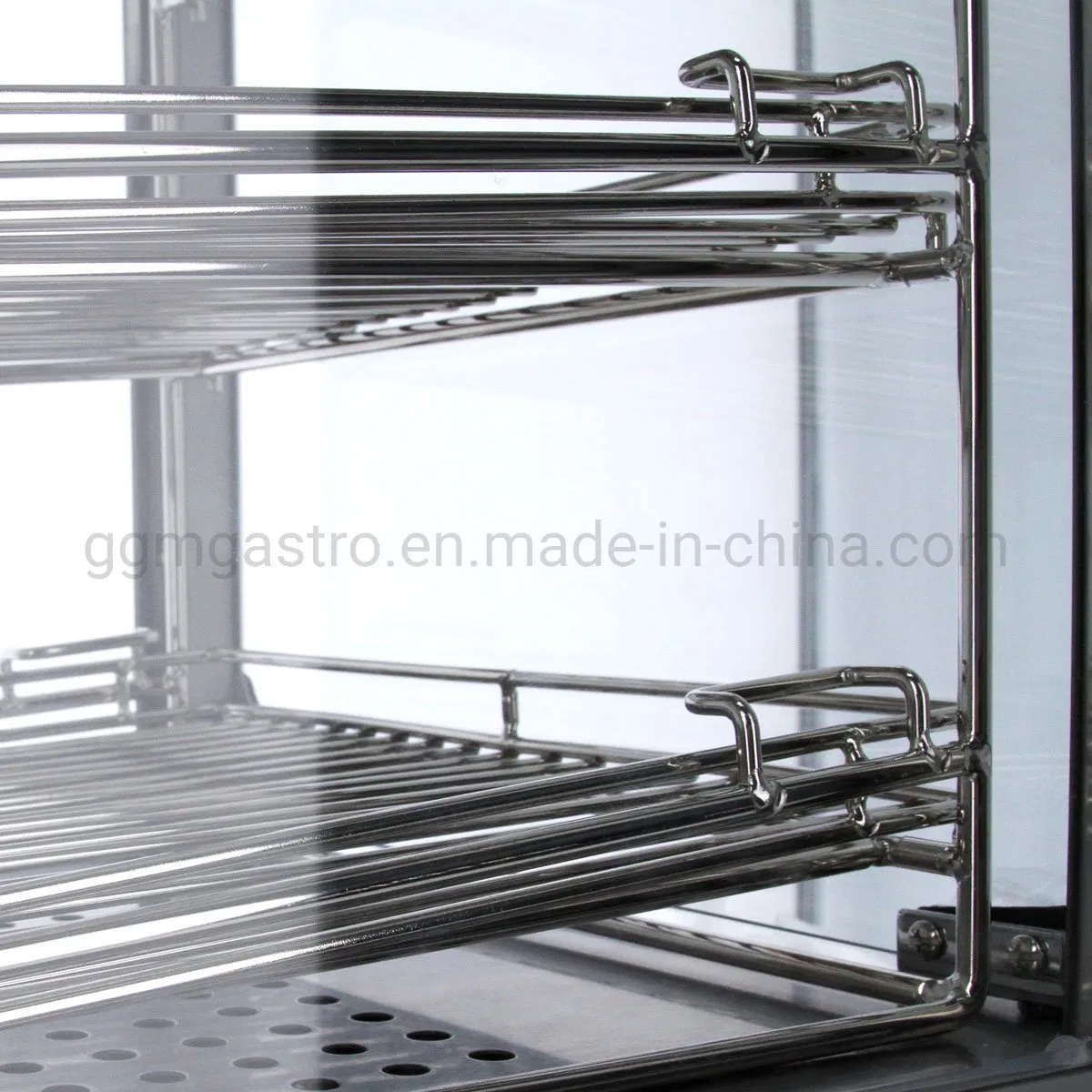 2023 New Design Food Warmer Tray Glass Insulation Cabinet Pie Heating Cake Heating Display Case