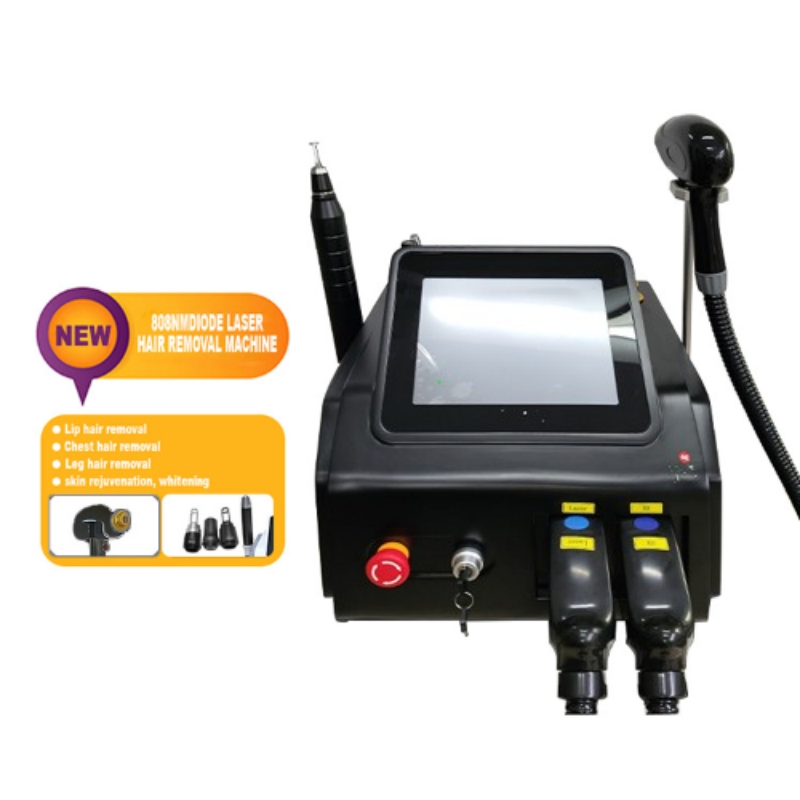 3 Wavelength 808nm Picosecond Laser Tattoo Removal Picosecond Laser Machine Multifunctional Diode Hair Laser Removal Machine
