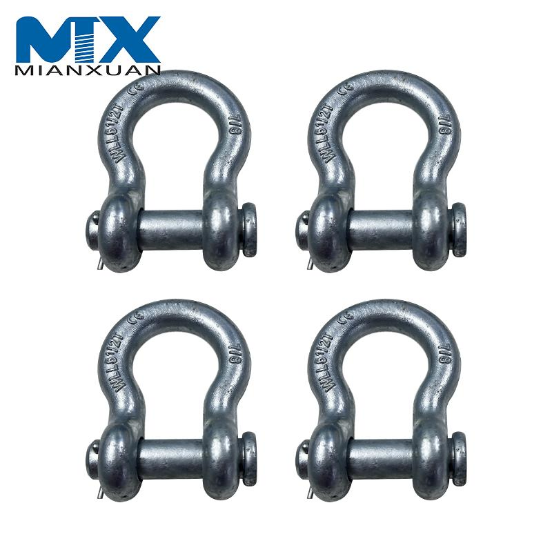 Manufacturer Price Heavy Duty Anchor Bow Shackle Hardware