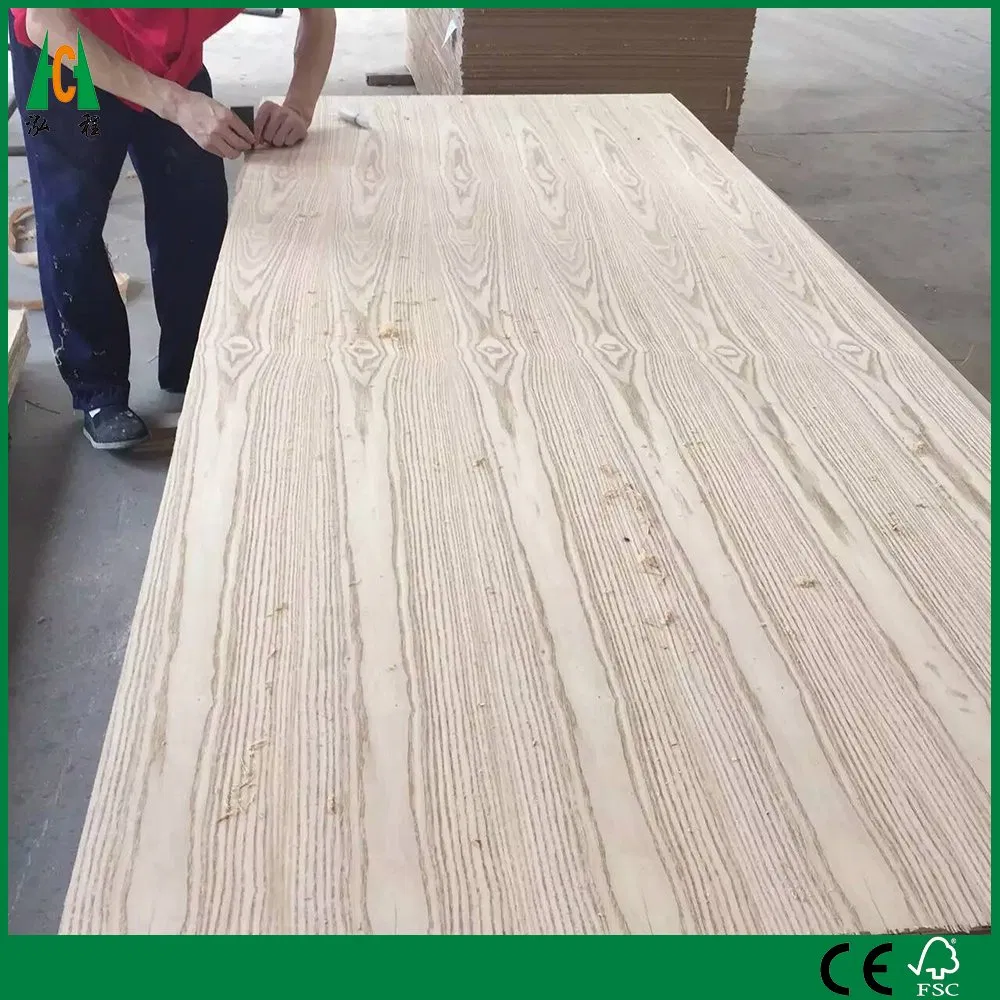 Oak/Ash/Beech/Walnut/Cherry Natural Wood Veneer MDF for Furniture and Decoration