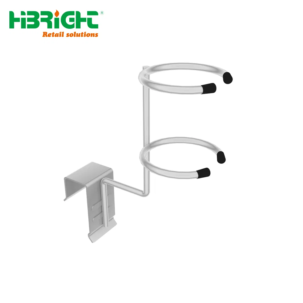 Metal Plastic Chrome Zinc Painted Display Hook Single Double Wire