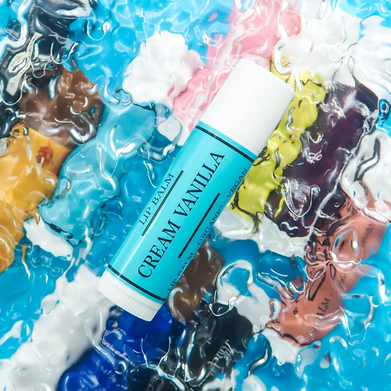 Beauty Cosmetics Skin Care Repairing Chapped Dry Lip Vanilla Lip Balm