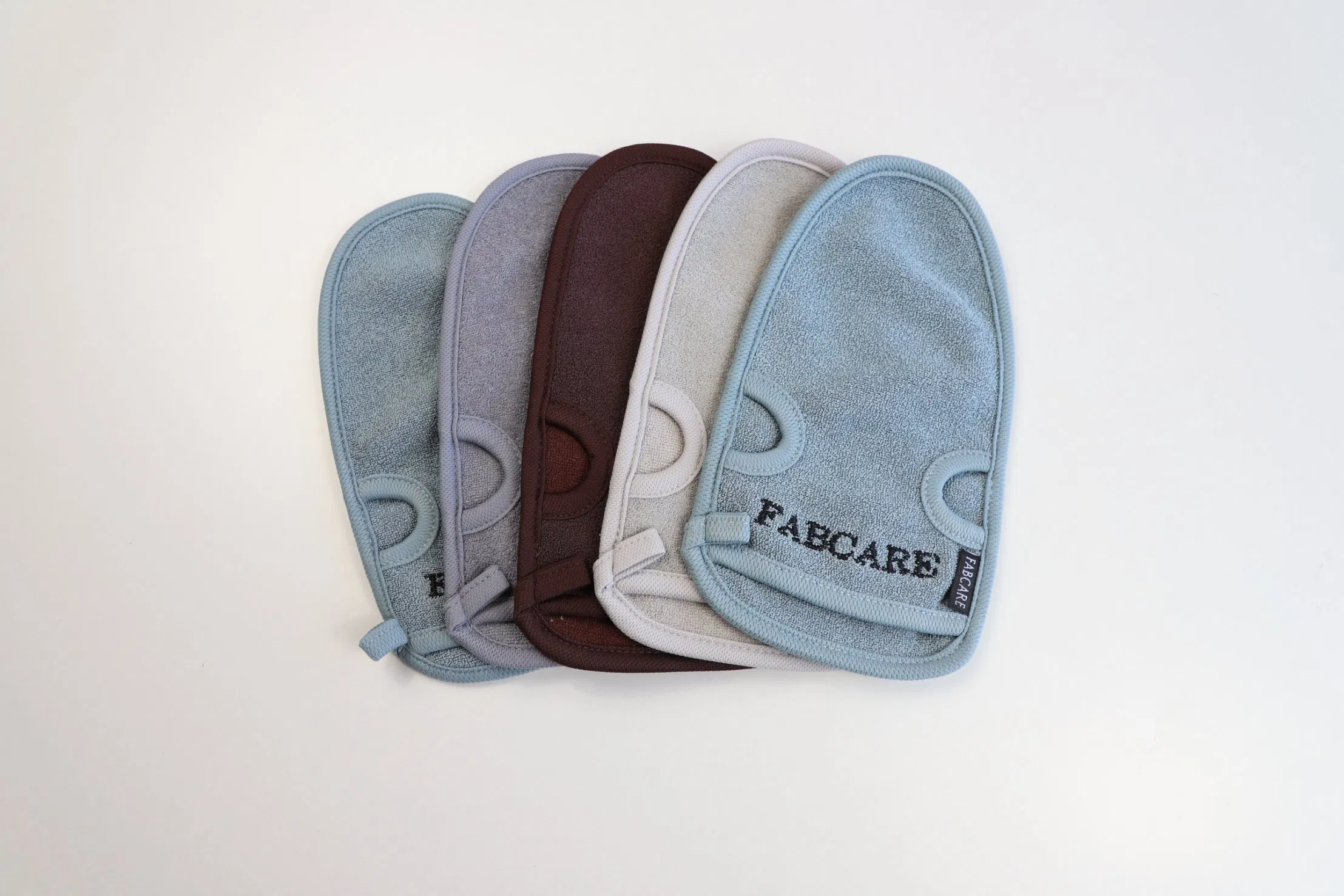 High Quality Premium Body Exfoliating Mitt Private Label Portable Exfoliating Gloves