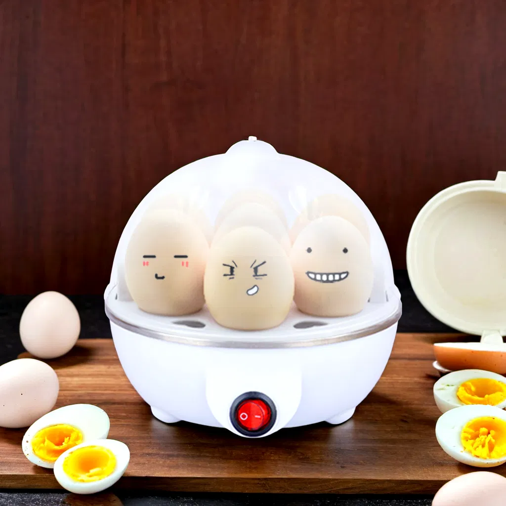 Smart Versatile Egg Cooker: Compact Steamer for Quick Meals
