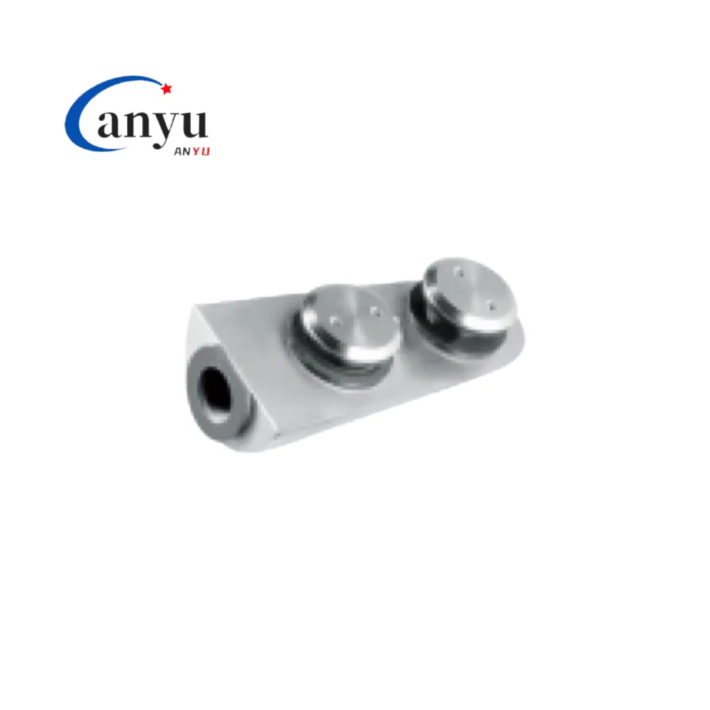 Stainless Steel Glass Hardware Fitting Over Panel Connectors Pivots Glass Hardware