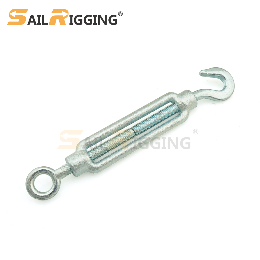 Carbon Steel Galvanized M12 M24 Turnbuckle DIN 1480