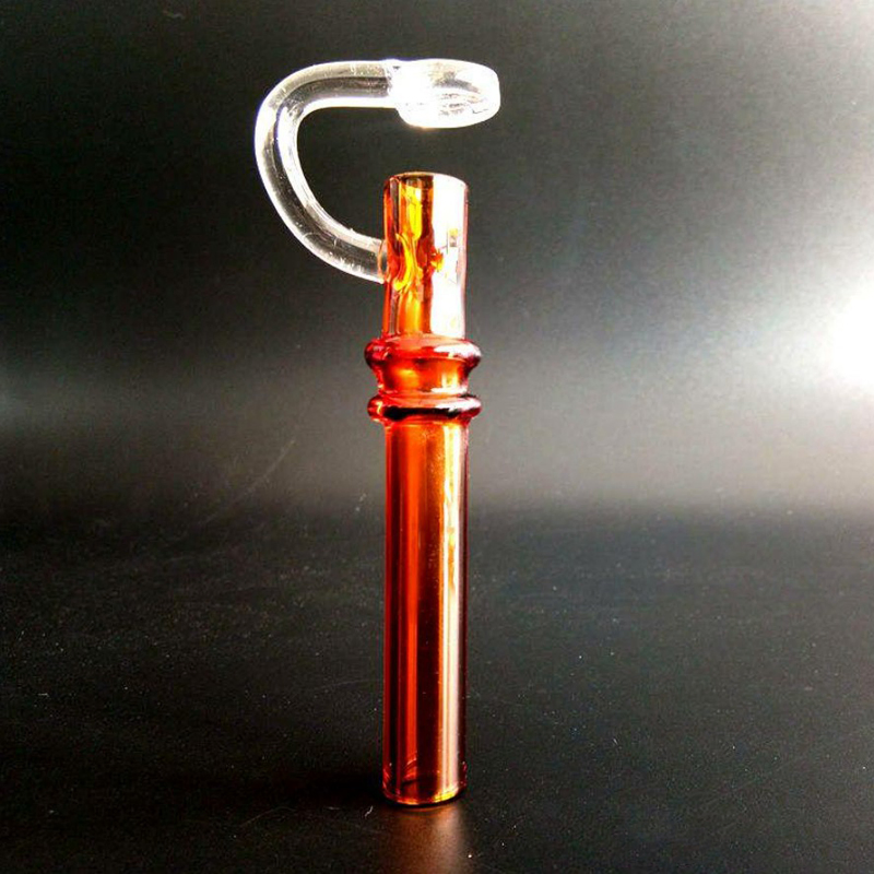 Glass Hand Water Pipe Oil Wax Smoking Dabber Pipe Glass Taster for Glass Oil Rigs Oil Burner Pipes