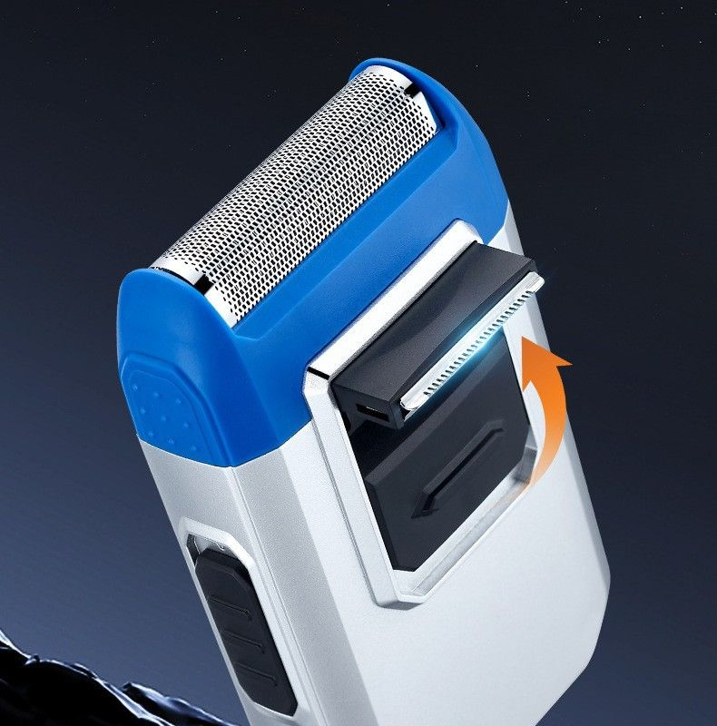 New Foreign Trade Duplex Electric Shaver Hair Trimmer USB Charging Men's Razor