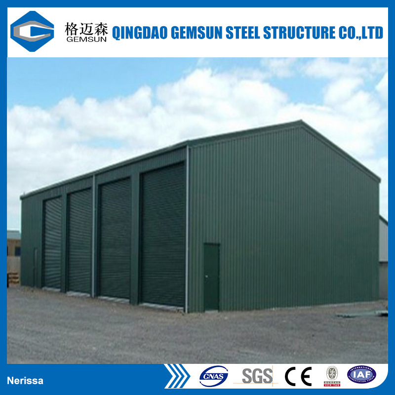 High Rise Prefabricated Resistance Steel Structure Construction for Metallic Warehouse Workshop