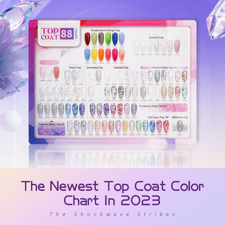 Top Coat 88 Colors Color Book Wholesale Nail Supplies Custom Logo Private Label Color Vegan Organic UV Nail Gel Polish