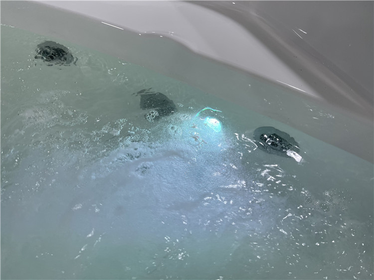 Indoor Bathtub Bathroom Whirlpool 2 Person SPA Hot Tub Freestanding Massage Bathtub