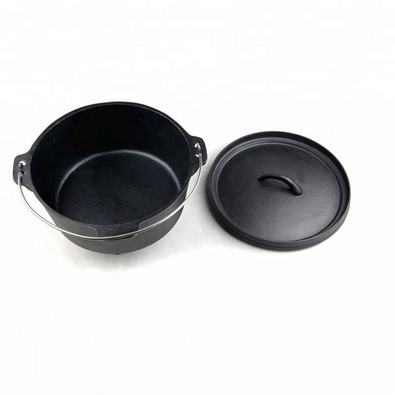 Чугунный походный котелок Dutch Oven 4.5 л