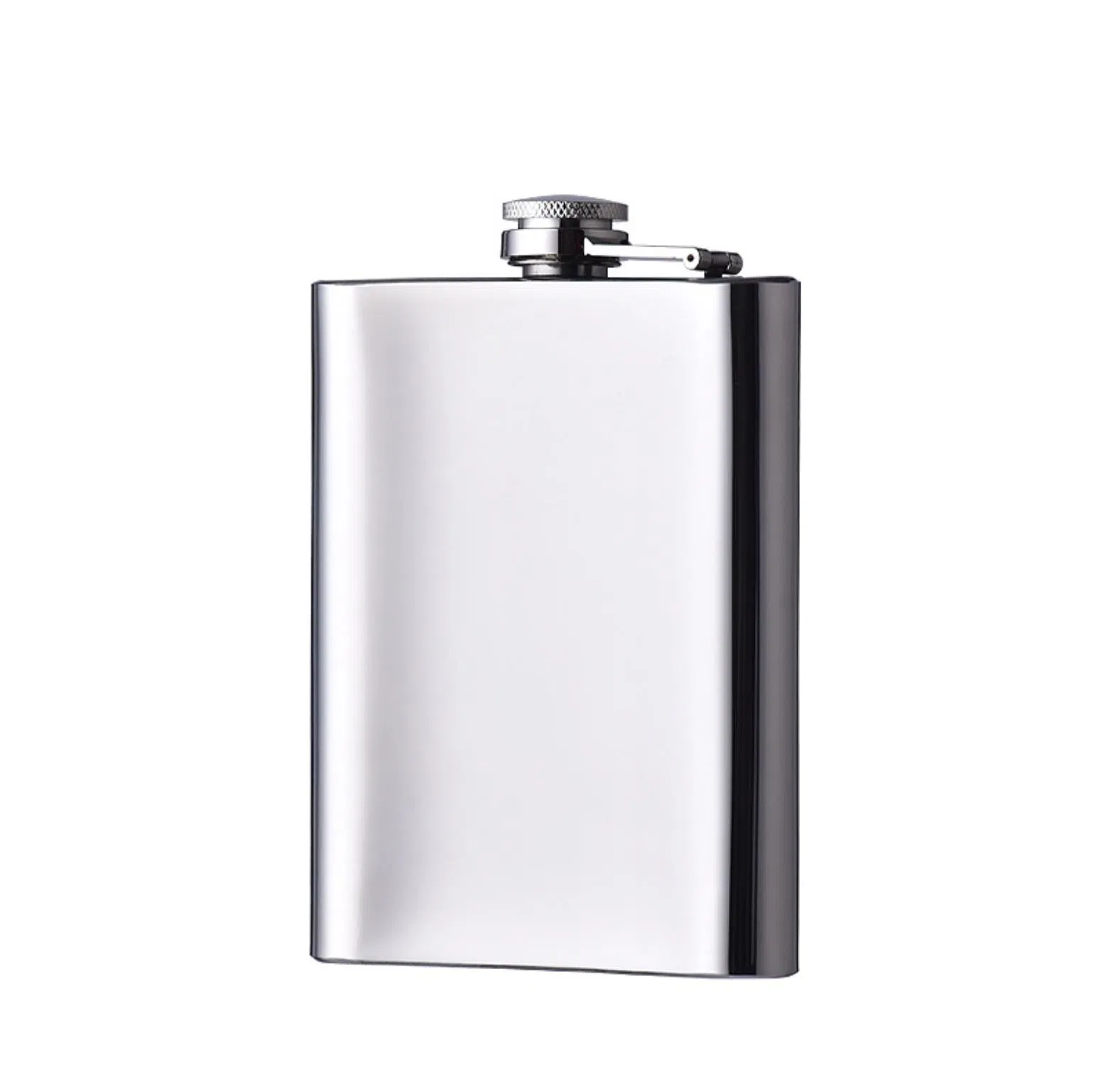 Wholesale Portable Black Custom Stainless Steel Liquor Alcohol Hip Flasks
