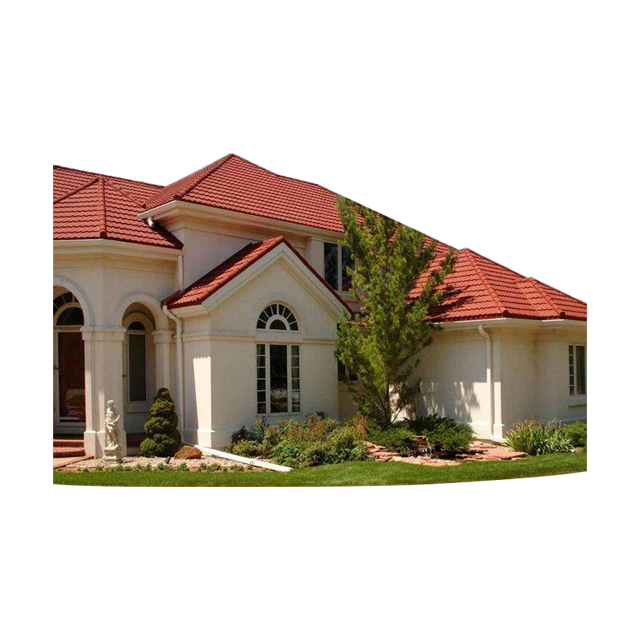 Colorful Stone Coated Metal Roof Tile