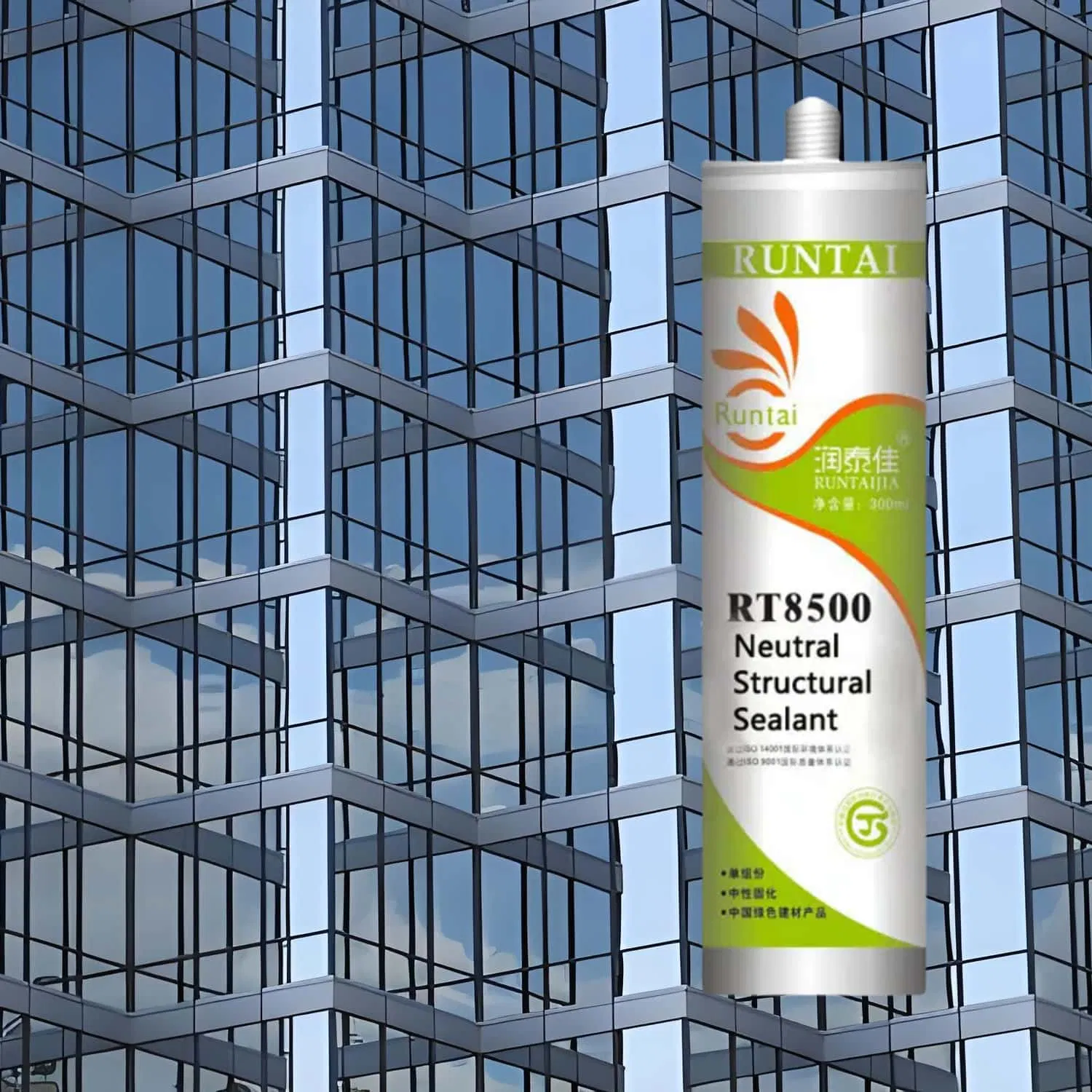 Custom Weatherproof Silicone Sealant for Structural Bonding,Assembly and Sealing of Glass Curtain Wall,Stone (marble,granite) Curtain Wall,Aluminum Curtain Wall