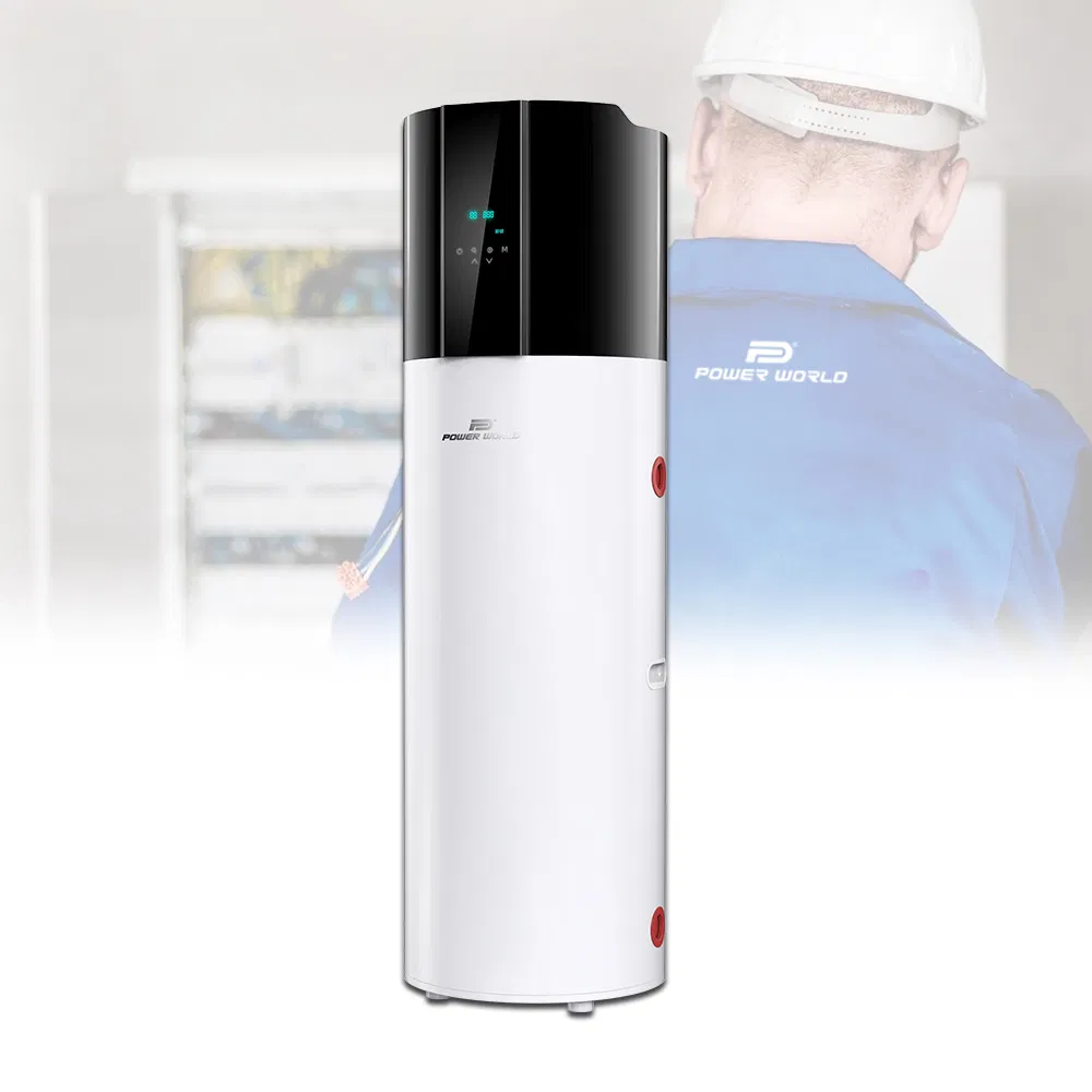 Power World Air to Water Stainless Steel Solar Hot Water Heater System