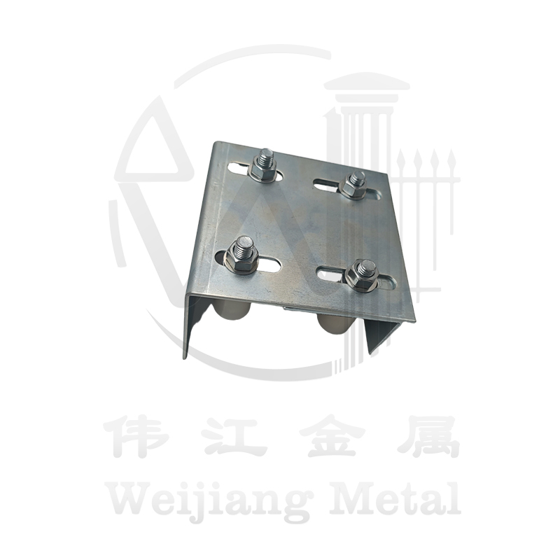 Iron Guide Roller Bracket for Sliding Door and Sliding Gate Systems