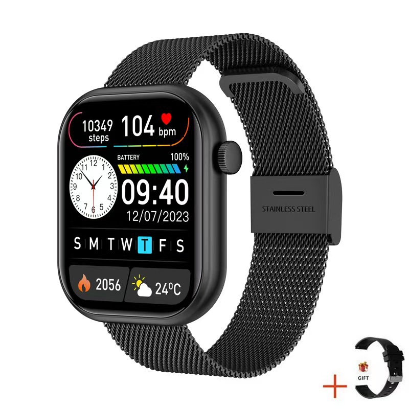 Smartwatch for Tipping and Digital Watch Functions as a General Wearable Device with Gallery Notifications Smartwatch