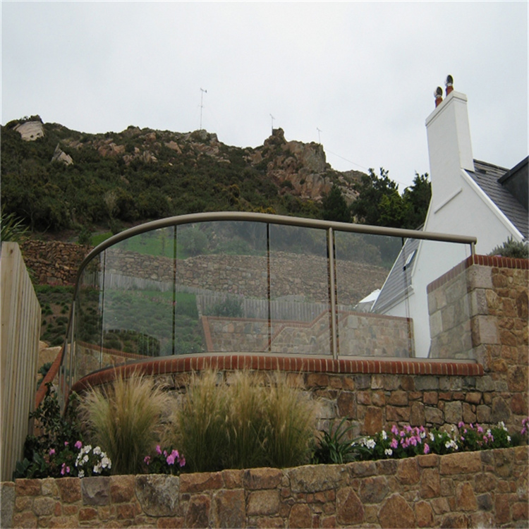 Safety High Quality U Channel Glass Railing