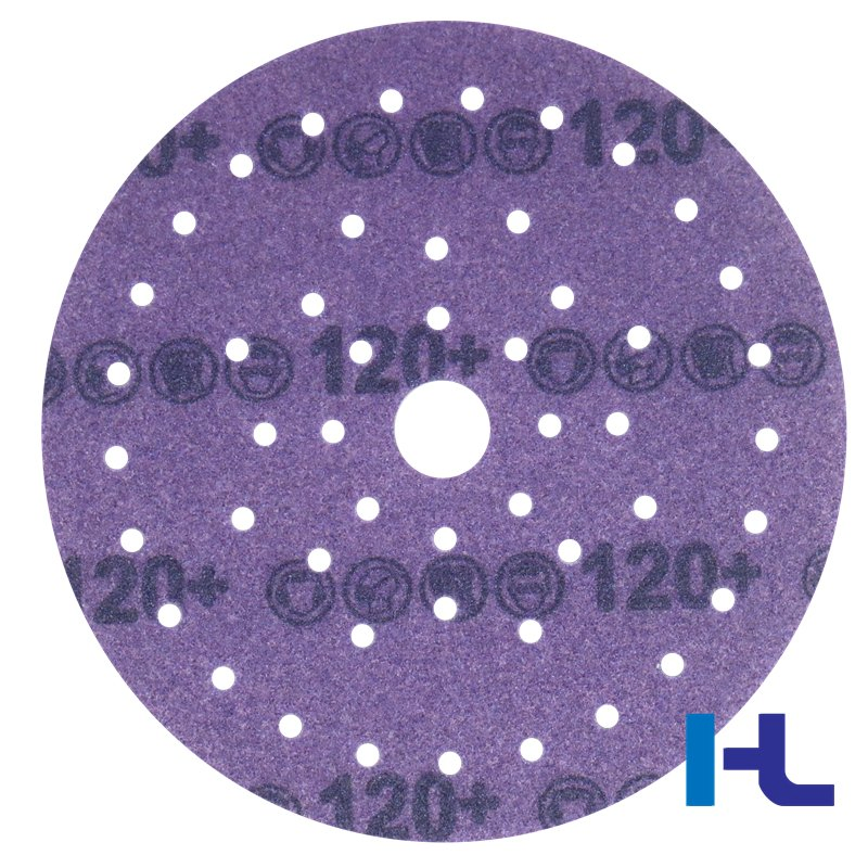 150mm Water Proof Film Abrasive Sand Sanding Disc with Hook & Loop Backing, P80-P2500 for Auto Body Finishing
