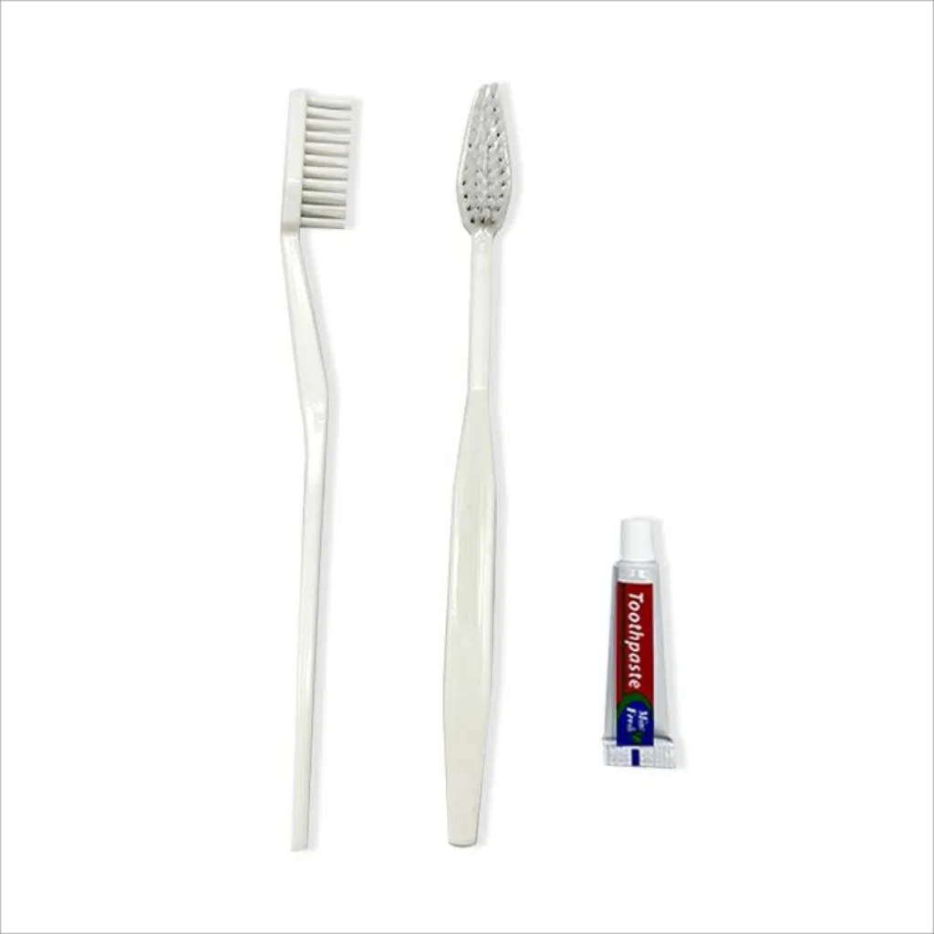 Hot Selling High Quality Disposable Hotel Travelling SPA Toothbrush with Toothpaste