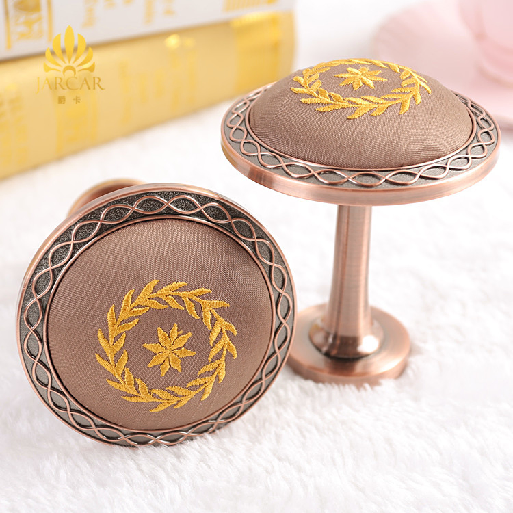 Elegant embroidery  Stainless Steel Curtain Tieback Curtain Hook
