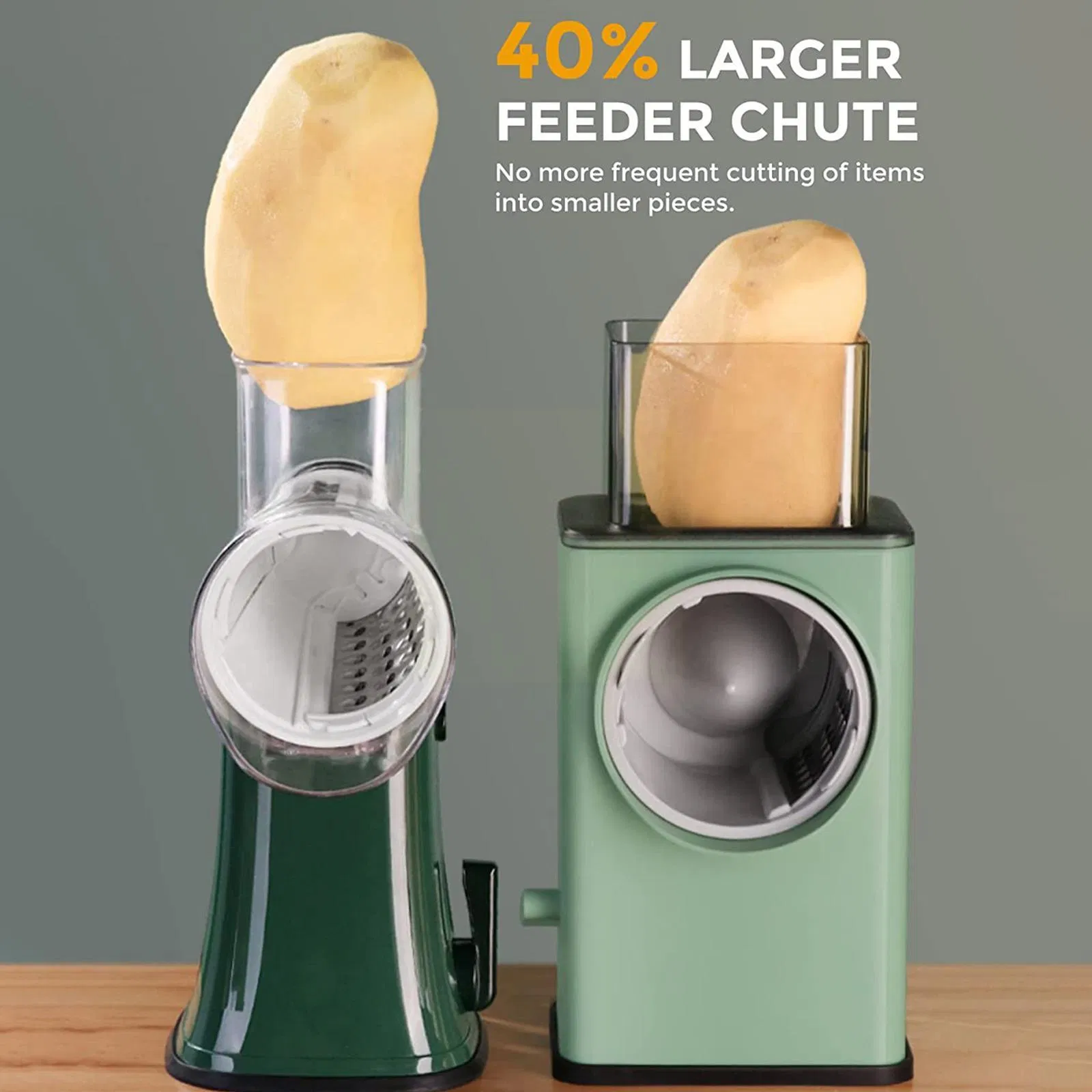 New Top Seller Multi Purpose Metal OEM Roller Vegetable Cutter Slicer Grater