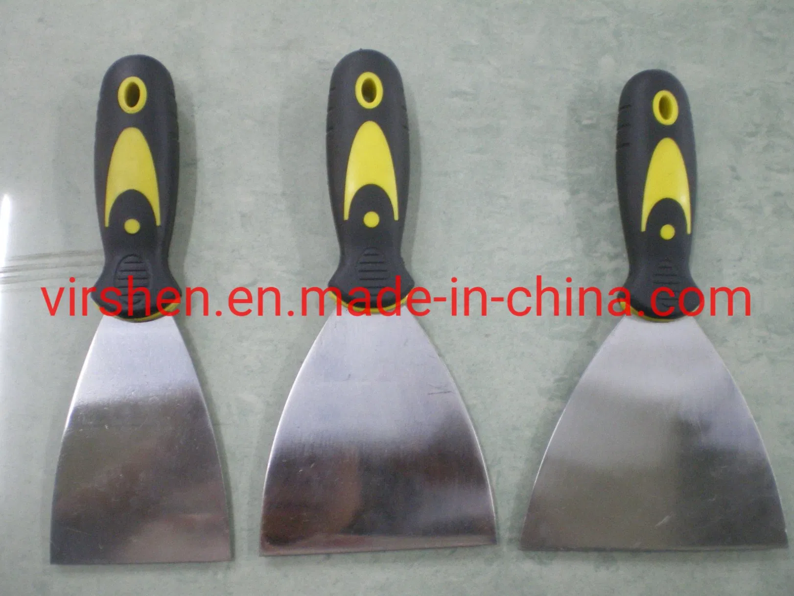 High-Quality Rubber-Plastic Handle Stainless Steel Plastering Trowel Factory Price