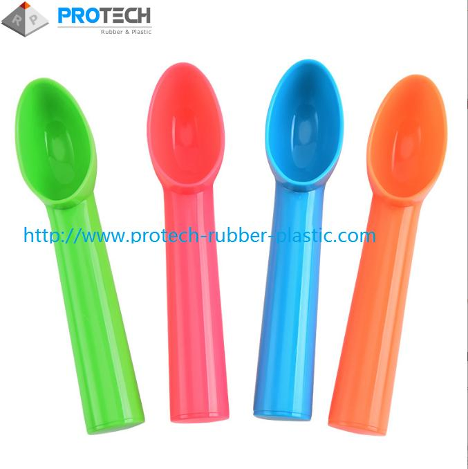 Customized Color Plastic Spoons, for Ice Cream