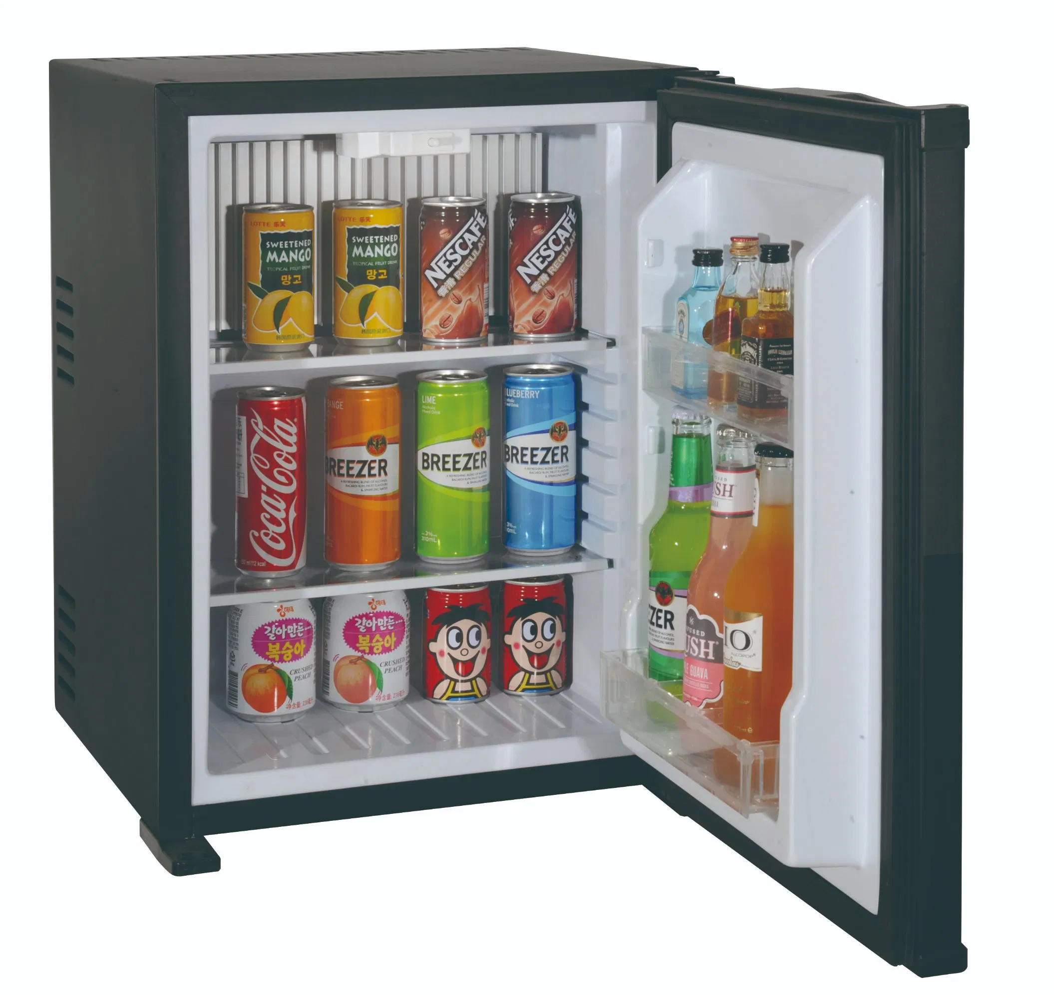 Solid Door Absorption Cooling Minibar for Guest Room